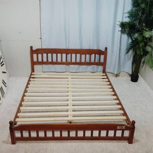 MINIMALIST DESIGN WOODEN QUEEN SIZE BED 140/200cm